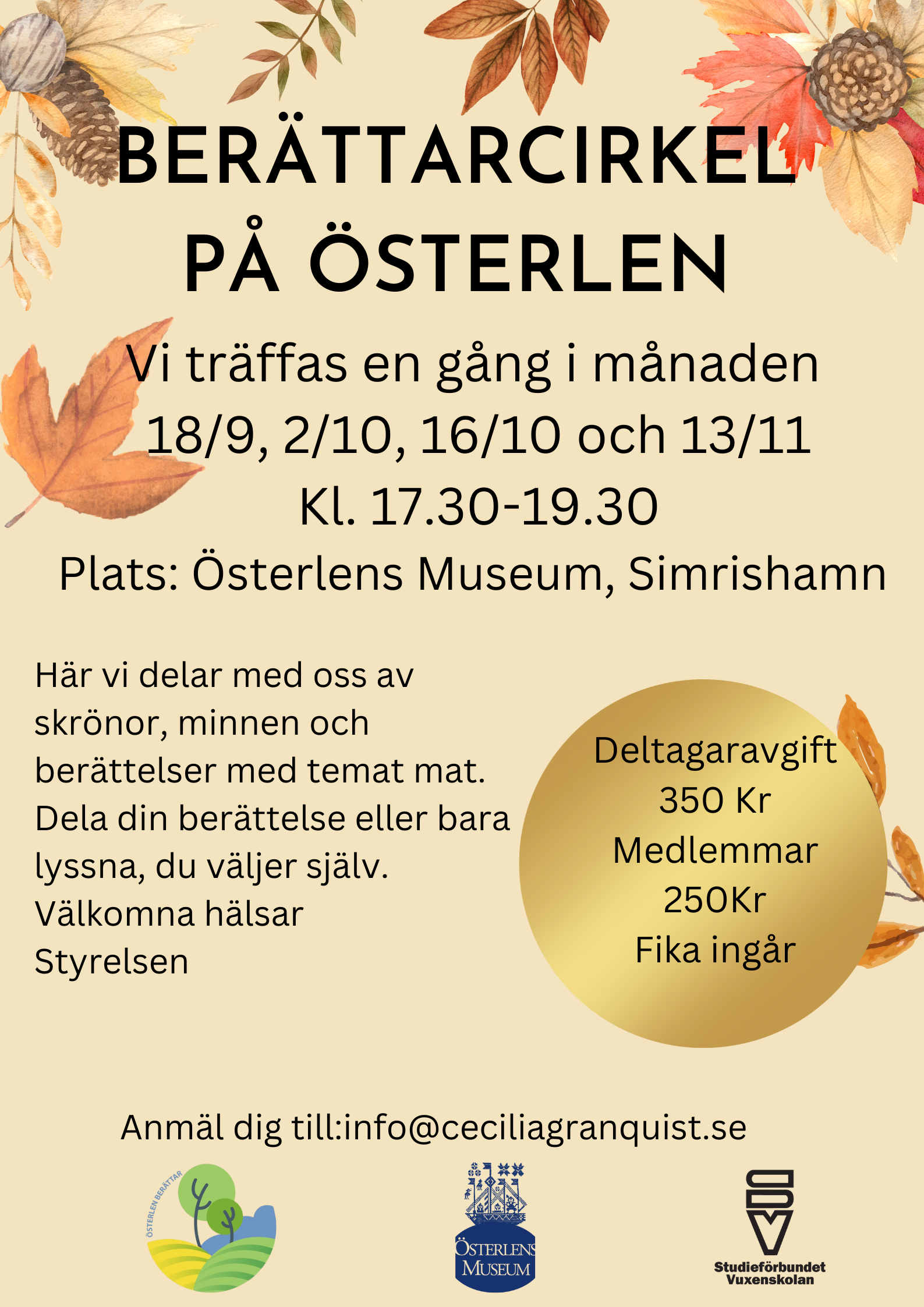 Berättarcirkel på Österlen (1)